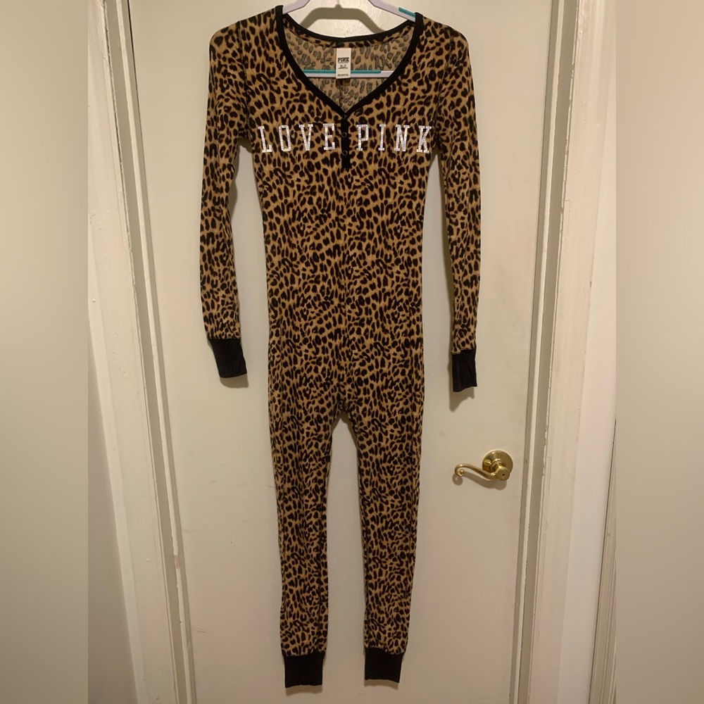 PINK Victoria’s Secret Thermal Onesie Pajama